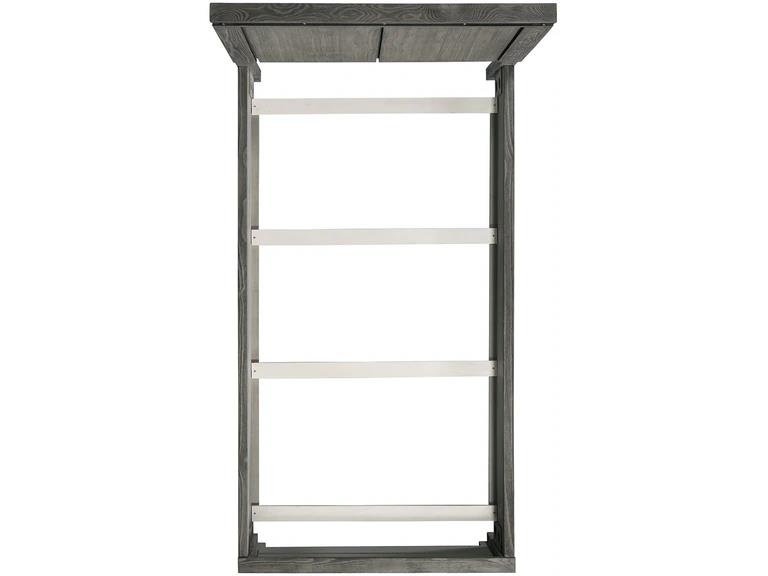 Elements International Wade Twin Bed in Gray - Faith Furniture (Manhattan, KS)