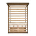 Elements International Warner Full Storage Bed in Chesnut - Faith Furniture (Manhattan, KS)
