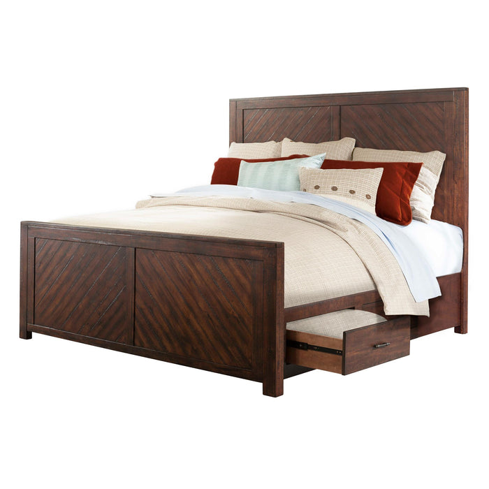 Jax King Platform Storage Bed - Faith Furniture (Manhattan, KS)