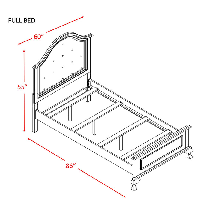 Jesse Full Panel Bed w/ Trundle - Faith Furniture (Manhattan, KS)