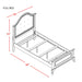 Jesse Full Panel Bed w/ Trundle - Faith Furniture (Manhattan, KS)