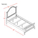 Jesse Twin Panel Bed - Faith Furniture (Manhattan, KS)
