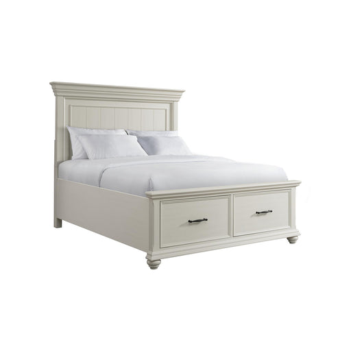 Slater Queen Platform Storage Bed - Faith Furniture (Manhattan, KS)