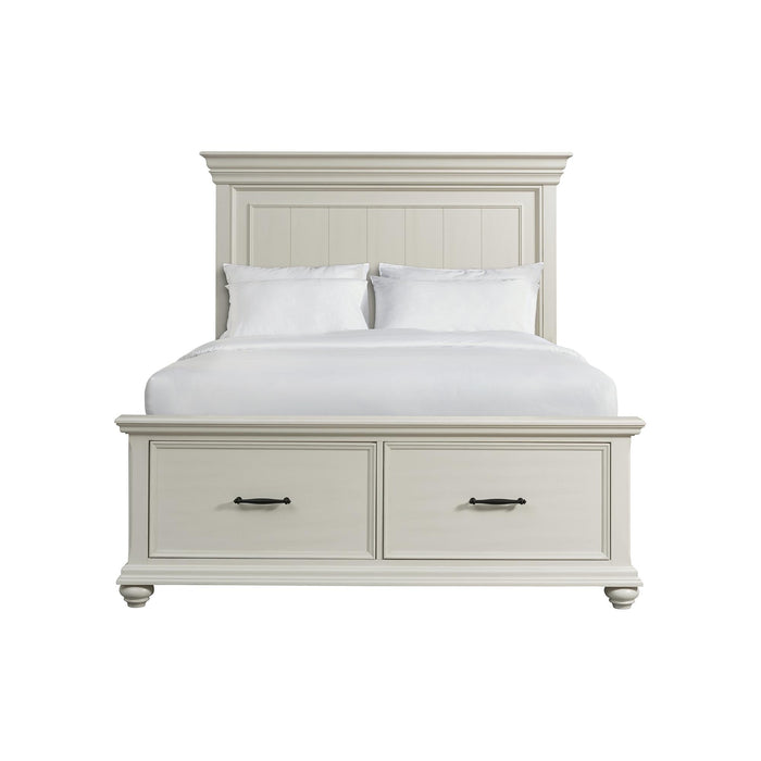 Slater Queen Platform Storage Bed - Faith Furniture (Manhattan, KS)