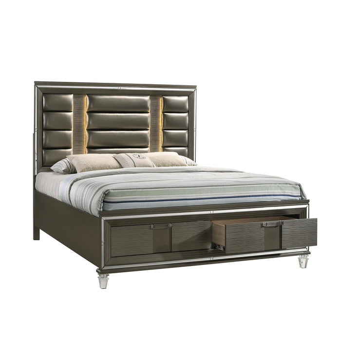 Twenty Nine 2-Drawer King Storage Bed - Faith Furniture (Manhattan, KS)