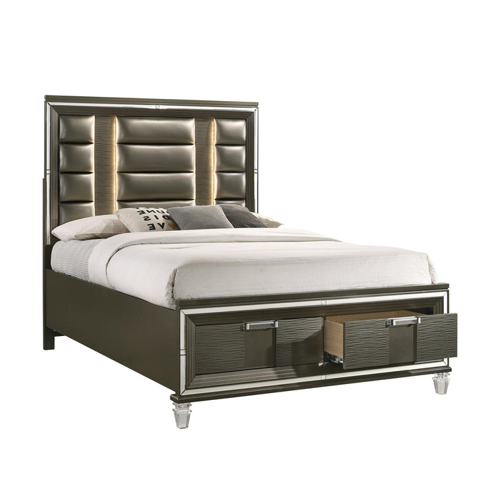 Twenty Nine 2-Drawer Queen Storage Bed - Faith Furniture (Manhattan, KS)