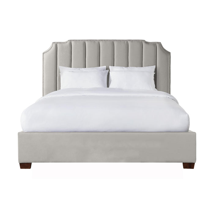 Harper King Upholstered Bed - Faith Furniture (Manhattan, KS)