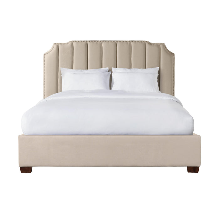 Harper King Upholstered Bed - Faith Furniture (Manhattan, KS)