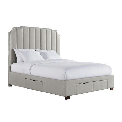 Harper King Upholstered Storage Bed - Faith Furniture (Manhattan, KS)
