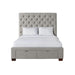 Waldorf Queen Upholstered Storage Bed - Faith Furniture (Manhattan, KS)