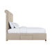 Waldorf Queen Upholstered Storage Bed - Faith Furniture (Manhattan, KS)
