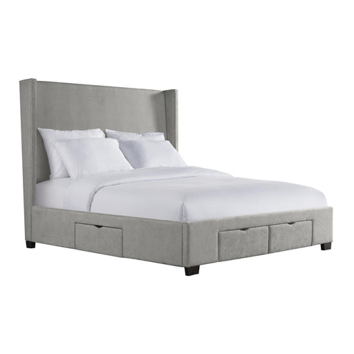 Magnolia King Upholstered Storage Bed - Faith Furniture (Manhattan, KS)