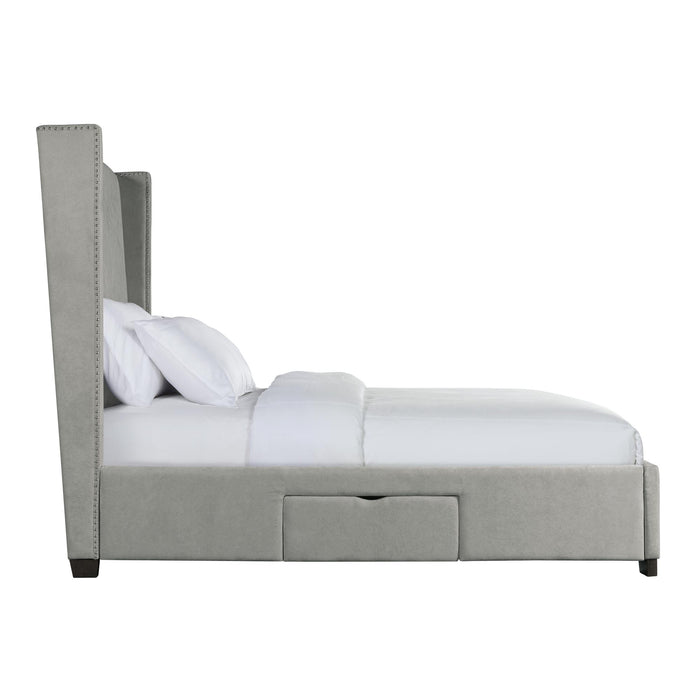 Magnolia King Upholstered Storage Bed - Faith Furniture (Manhattan, KS)