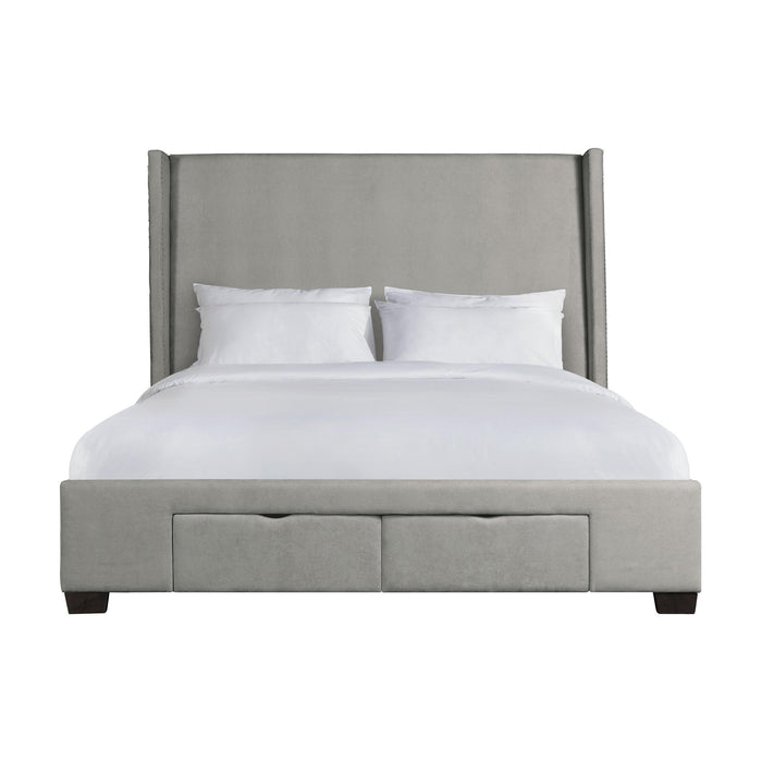 Magnolia King Upholstered Storage Bed - Faith Furniture (Manhattan, KS)