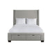 Magnolia Queen Upholstered Storage Bed - Faith Furniture (Manhattan, KS)