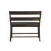 Elements International Mango Counter Height Bench in Dark Brown - Faith Furniture (Manhattan, KS)