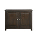 Elements International Mango Server in Dark Brown - Faith Furniture (Manhattan, KS)