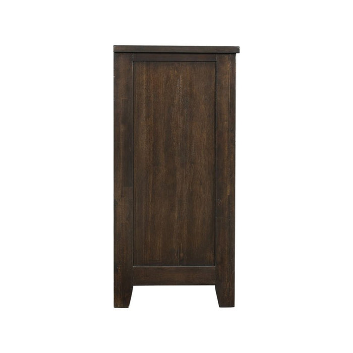 Elements International Mango Server in Dark Brown - Faith Furniture (Manhattan, KS)