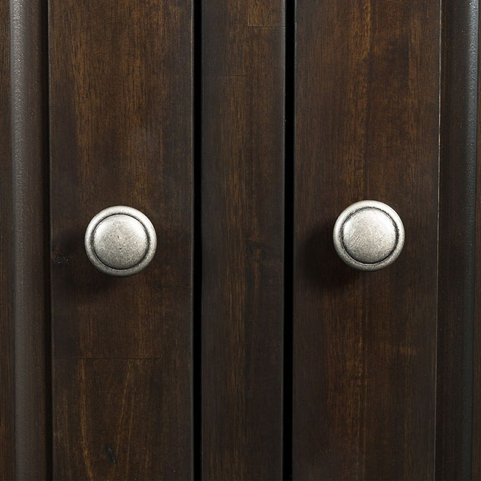 Elements International Mango Server in Dark Brown - Faith Furniture (Manhattan, KS)