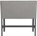 Elements International Seneca Counter Height Dining Bench with Back in Grey - Faith Furniture (Manhattan, KS)