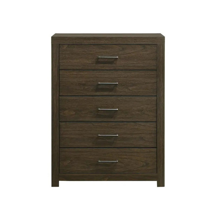 Elements International Hendricks Youth Chest in Brown Grey - Faith Furniture (Manhattan, KS)