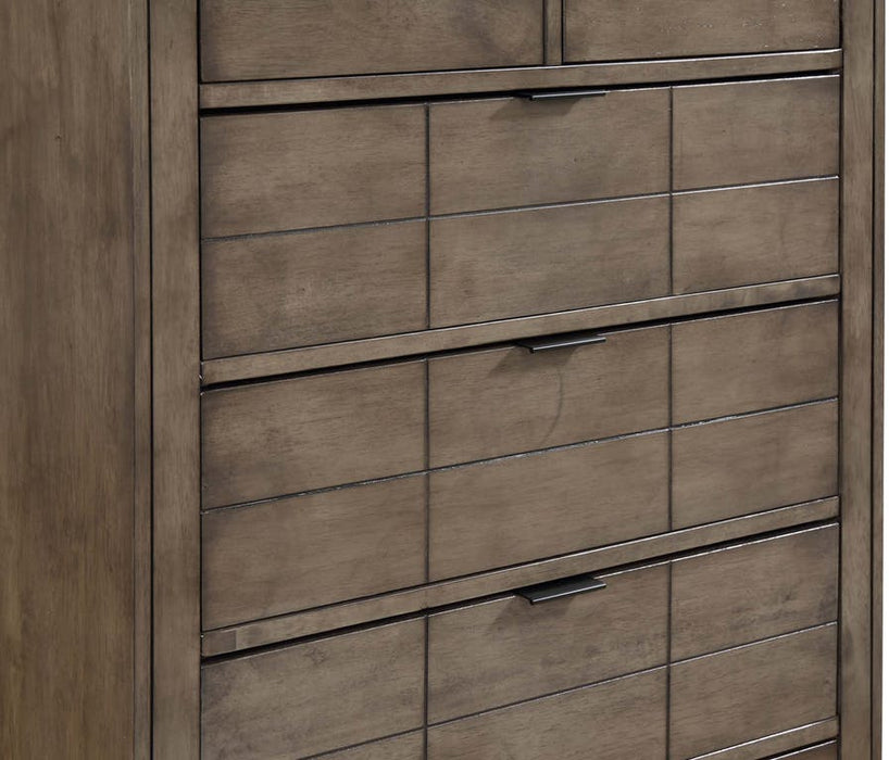 Elements International Logic Chest in Rustic Grey - Faith Furniture (Manhattan, KS)