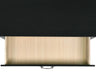 Elements International Louis Philippe Chest in Black - Faith Furniture (Manhattan, KS)