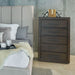 Elements International Magnum Chest in Grey - Faith Furniture (Manhattan, KS)