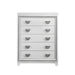 Elements International Moondance Chest in White - Faith Furniture (Manhattan, KS)