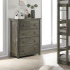 Elements International Trey Youth Chest in Grey - Faith Furniture (Manhattan, KS)