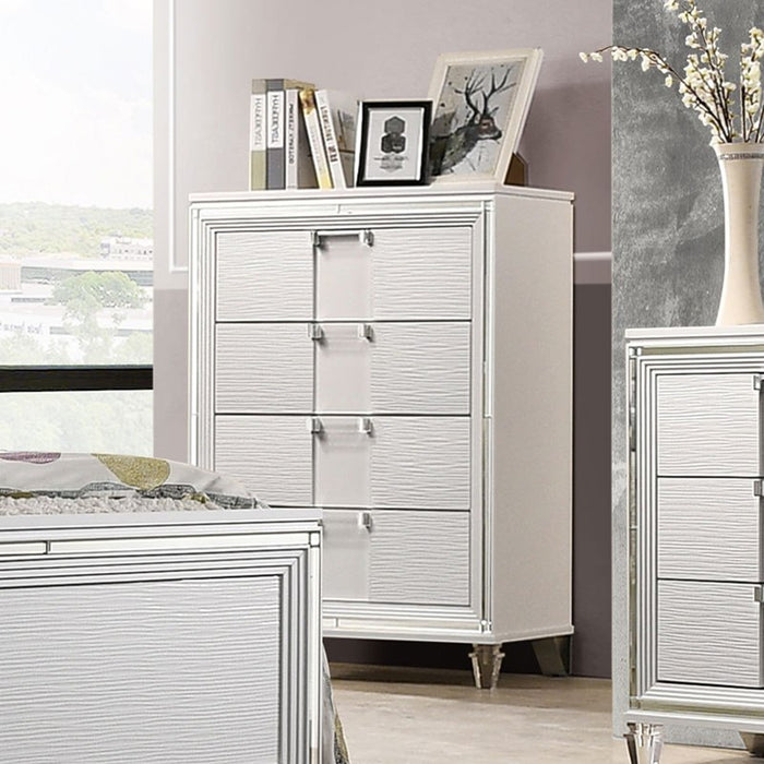 Elements International Twenty Nine Youth Chest in White - Faith Furniture (Manhattan, KS)