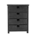 Elements International Vista Chest in Grey - Faith Furniture (Manhattan, KS)