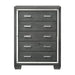 Titanium 5-Drawer Chest - Faith Furniture (Manhattan, KS)