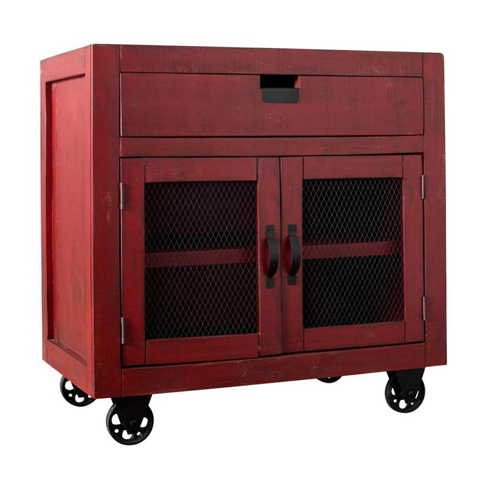 Industrial 2-Door Accent Chest - Faith Furniture (Manhattan, KS)