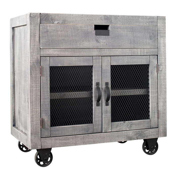 Industrial 2-Door Accent Chest - Faith Furniture (Manhattan, KS)