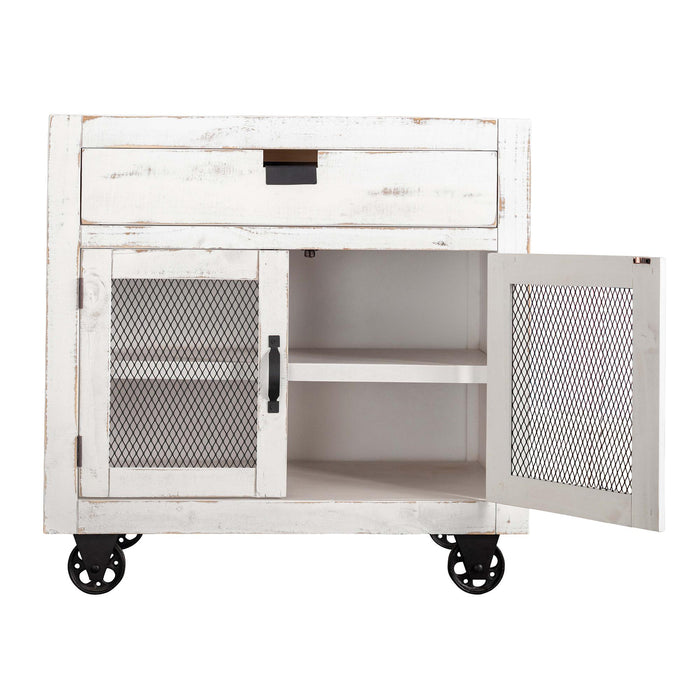 Industrial 2-Door Accent Chest - Faith Furniture (Manhattan, KS)