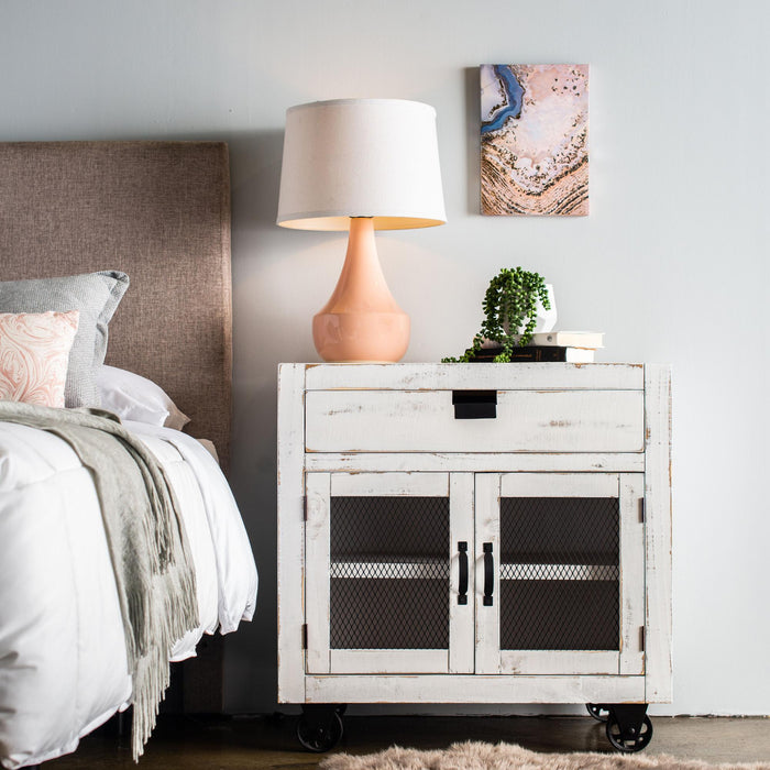 Industrial 2-Door Accent Chest - Faith Furniture (Manhattan, KS)