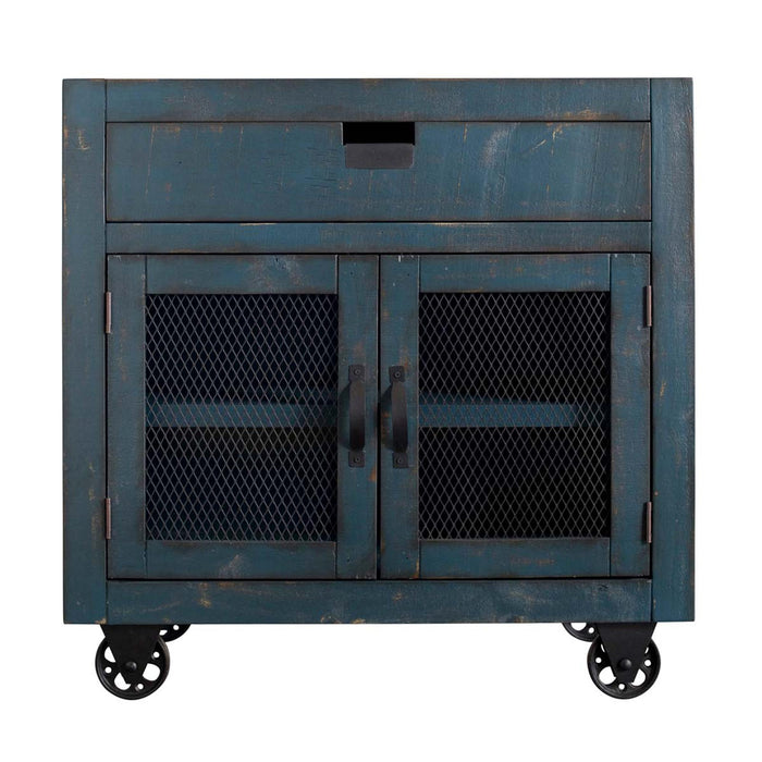 Industrial 2-Door Accent Chest - Faith Furniture (Manhattan, KS)