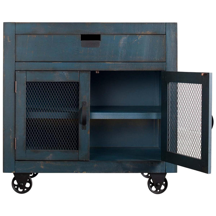 Industrial 2-Door Accent Chest - Faith Furniture (Manhattan, KS)