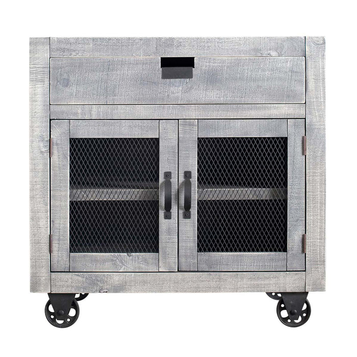 Industrial 2-Door Accent Chest - Faith Furniture (Manhattan, KS)