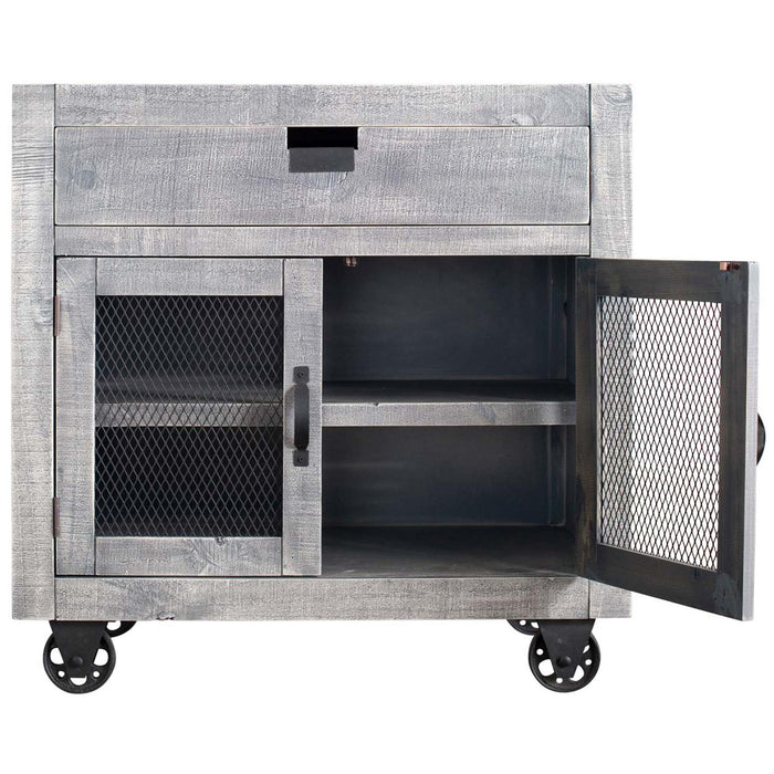 Industrial 2-Door Accent Chest - Faith Furniture (Manhattan, KS)