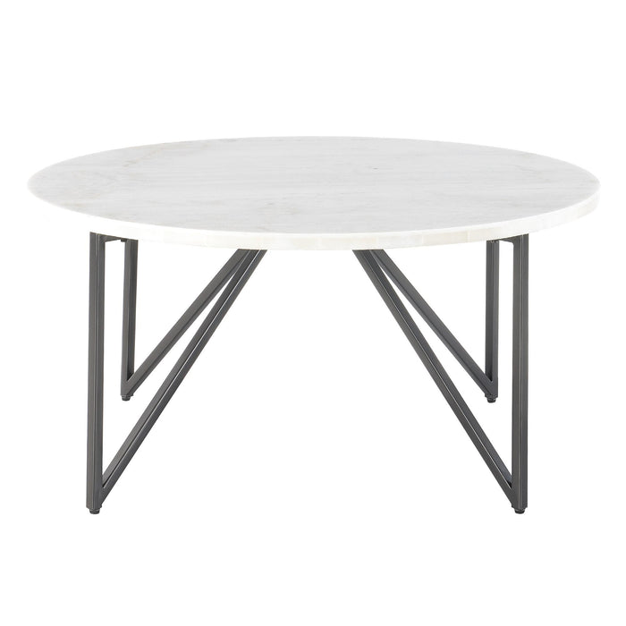 Cedric Round Coffee Table - Faith Furniture (Manhattan, KS)