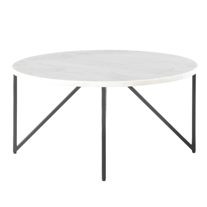 Cedric Round Coffee Table - Faith Furniture (Manhattan, KS)