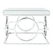 Pearl Rectangle Mirrored Coffee Table - Faith Furniture (Manhattan, KS)