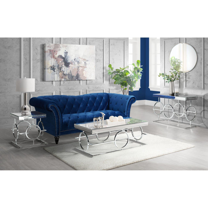 Pearl Rectangle Mirrored Coffee Table - Faith Furniture (Manhattan, KS)