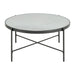 Vienna Round Coffee Table with Marble Top - Faith Furniture (Manhattan, KS)