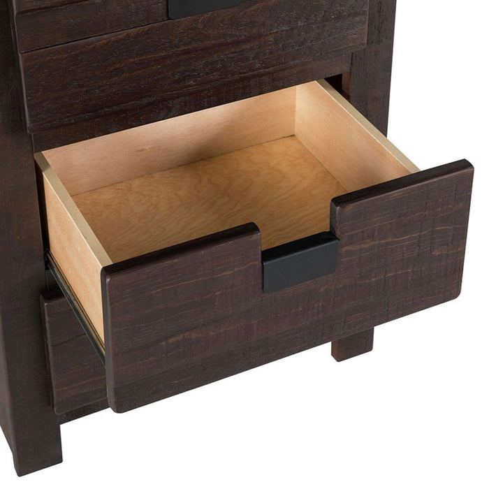 Elements International Vista Computer Desk in Brown - Faith Furniture (Manhattan, KS)