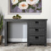 Elements International Vista Computer Desk in Grey - Faith Furniture (Manhattan, KS)