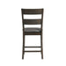 Elements International Mango Counter Height Side Chair (Set of 2) in Dark Brown - Faith Furniture (Manhattan, KS)