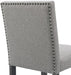 Elements International Seneca Counter Height Dining Chair (Set of 2) in Grey - Faith Furniture (Manhattan, KS)